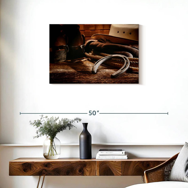 Lelar Western Themed, 20" H x 30" W