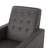 Fabric Recliner Chair Mid-Century Modern Recliner Pushback Single Recliner Sofa With Thicker Seat Cushion Tufted Upholstered Sofa With Wooden Leg For Living Room Bedroom-323503932