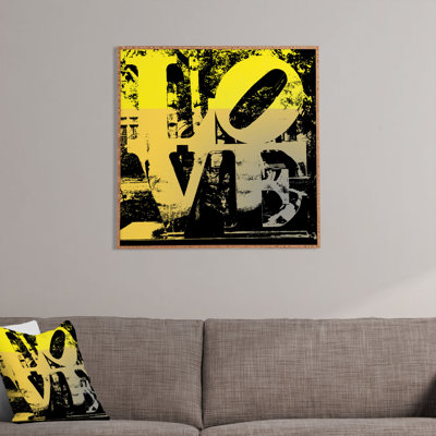 «Amy Smith Philadelphia Love», reproduction d'art sur toile encadrée