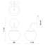 Nedra Single Frosted Bath Sconce-66310700