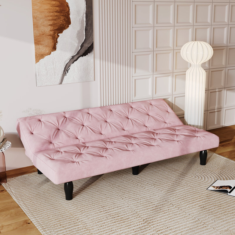 Canapé-lit convertible avec structure robuste et rembourrage doux pour un sommeil confortable et un design peu encombrant, parfait pour la vie moderne.
