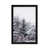 Black Floater Framed