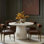 Watterson Modern Concrete Top Dining Table