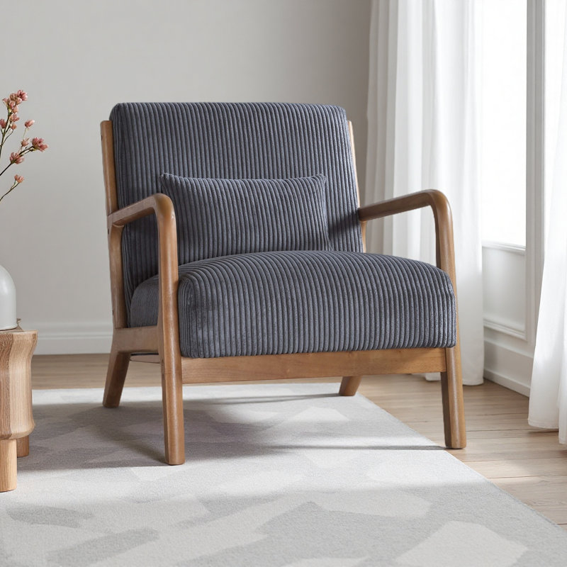 Chaise Devonaire, Gris foncé