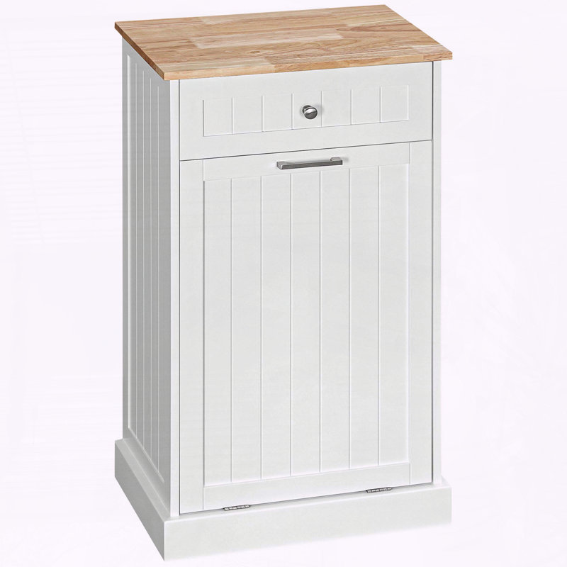 Armoire poubelle inclinable avec tiroir Kitchen