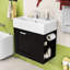 Meuble-lavabo moderne flottant avec lavabo facile d'entretien-1067031392