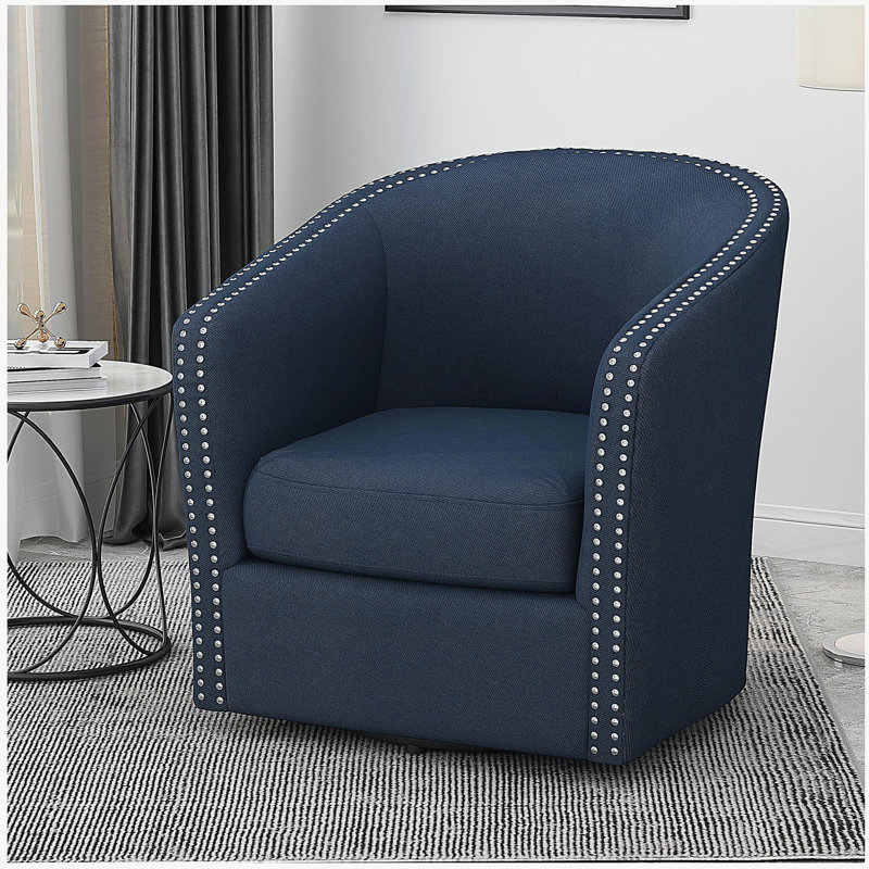 Chaise pivotante, Bleu