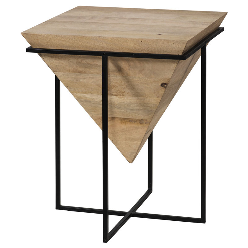 Elutheria 45cm W Solid Wood Bedside Table