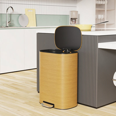 Poubelle de cuisine 13 gallons avec pédale 50L
