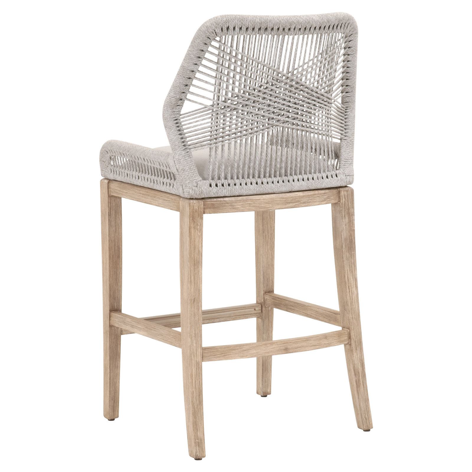 Mitali Bar & Counter Stool, Stone Wash, Platinum, Counter Stool (26" Seat Height)