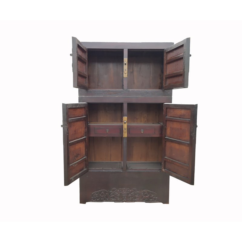 2 - Door Solid Wood Armoire