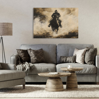 Dusty Rodeo Cowboy Canvas, design by Franklyn Gregory