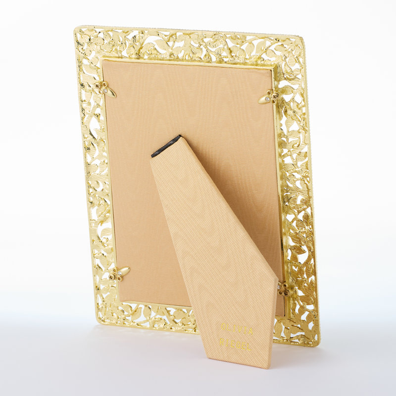 Festoon Metal Picture Frame, 5" W x 7" H