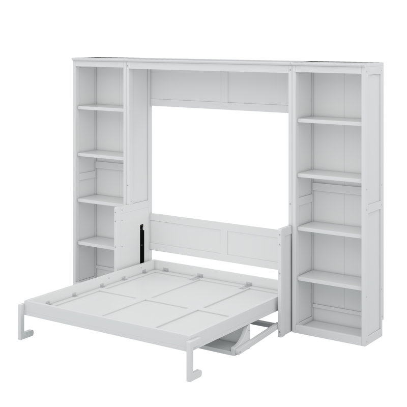 Lit escamotable avec bureau et bibliothèque Murphy, Grand