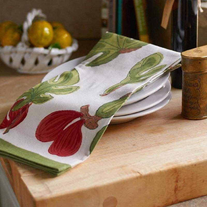 Torchon Debarata, Vert/rouge