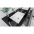 Santrice 59'' Double Bathroom Vanity with Acrylic Top