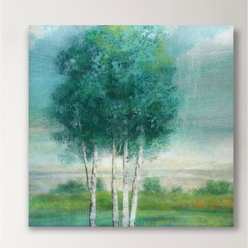 « summer bijoux », peinture sur toile tendue, H 24 po x l 24 po x P 1,5 po