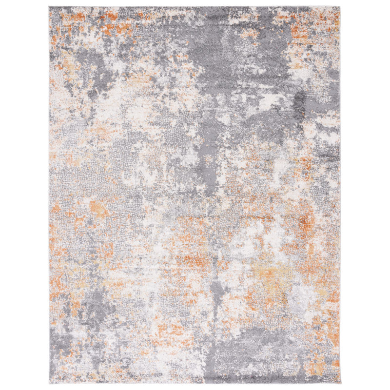 Banelly Performance Abstract Rug, Rectangle 8' x 10'