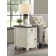 Balsam 25'' Tall Solid Wood End Table with Storage and Built-In Outlets