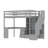 Alayziah Kids Twin Size Loft Bed-2001101182