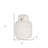 8" White Marble Door Stop