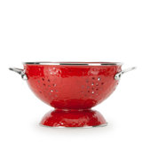Swirl Stainless Steel Colander