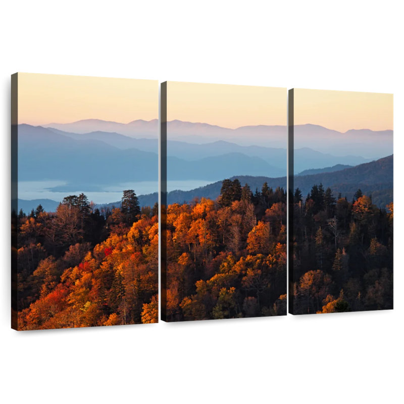 Alvord Autumn Mountain, 48" H x 74" W