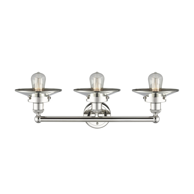 Ceda 3 - Light Dimmable Vanity Light, Polished Nickel