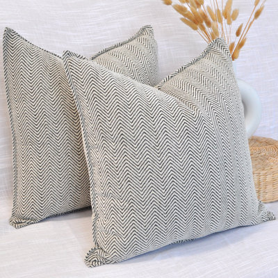 Housses de coussin Chevron 