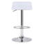 Baucom Swivel Upholstered and Faux Leather Adjustable Height Bar Stool with Steel Frame-15848407