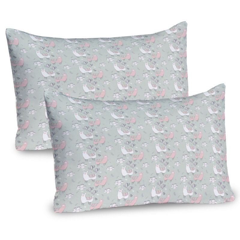 Ensemble de 2 taies décoratives pastel Ambesonne, H 20 po x l 30 po