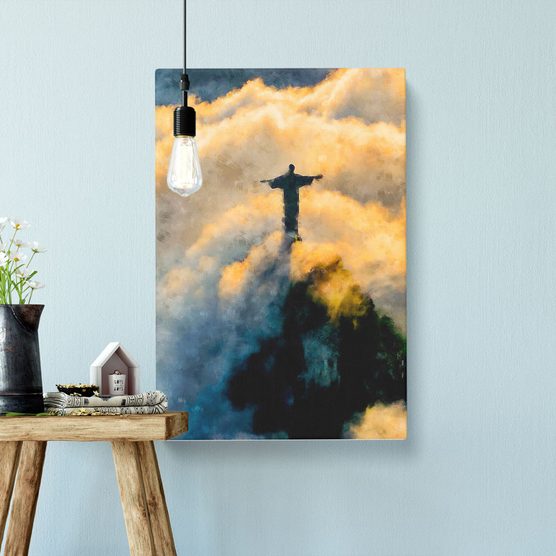 Christ The Redeemer In Brazil - Wrapped Canvas, 91cm H x 60cm W x 3cm D