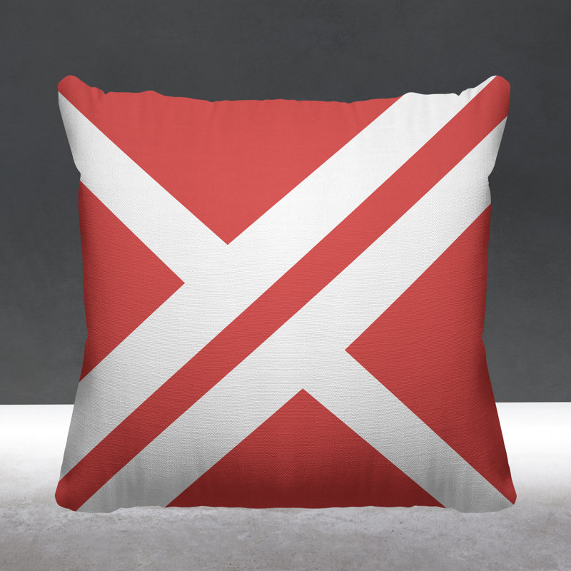 Coussin intérieur / extérieur Timber, L 15 po x H 15 po, Chair