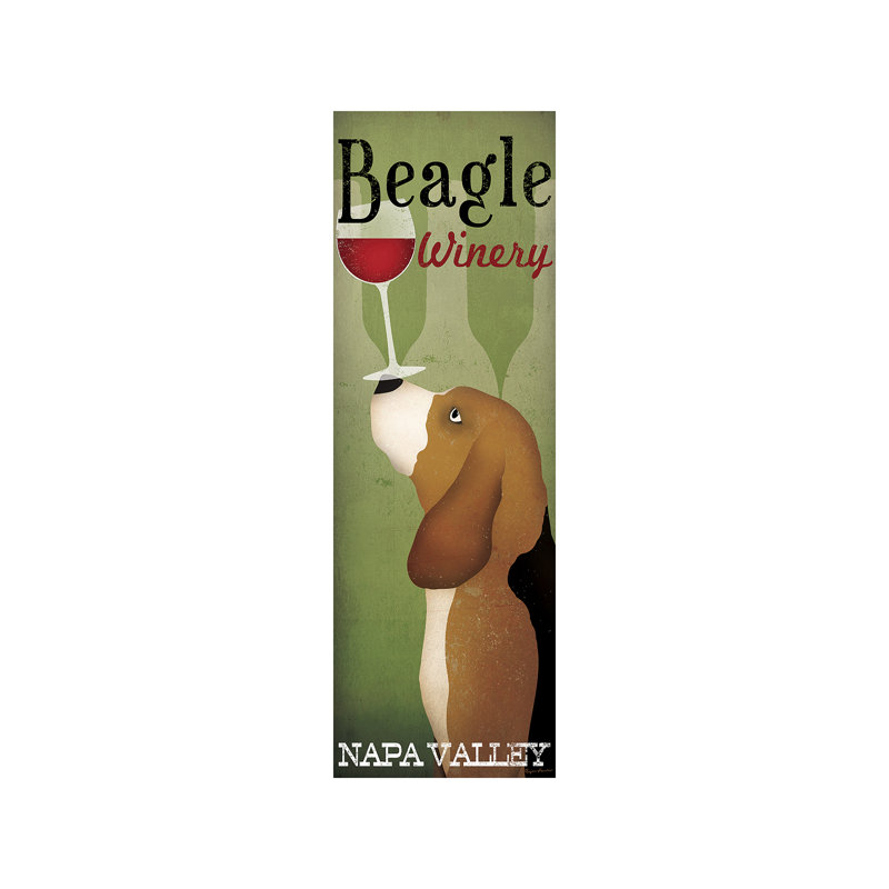 Beagle Winery by Ryan Fowler - Wrapped Canvas Panoramic Print, 30.48 cm H x 91.44 cm W x 3.175 cm D