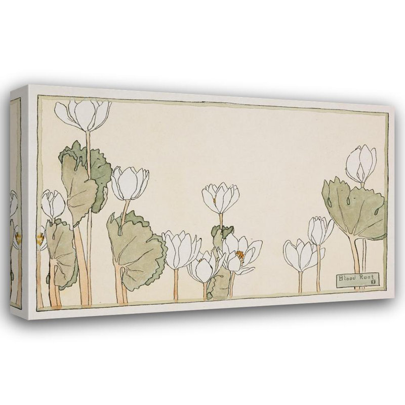 "Racine de sang" par Hannah Borger Overbeck - Art sur toile tendue avec châssis, H 18 po x l 14 po