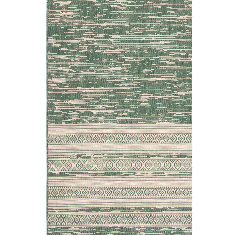 Tapis d'intérieur / extérieur Courtyard Performance Southwestern, Rectangle 2 pi 7 po x 5 pi
