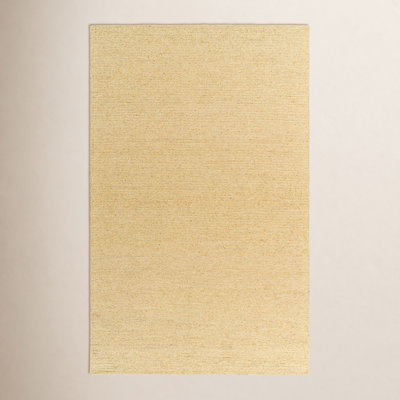 Tex Hand-Woven Yellow Rug
