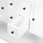Console rétro avec quatre petits tiroirs-371921855