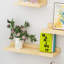 Tablette murale flottante en bois massif-2103098567