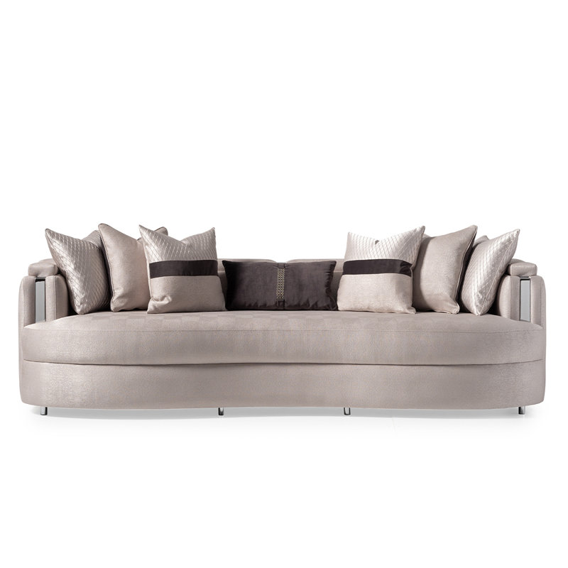 Carmela Sofa, 28.5" H x 104" W x 37.5" D, 4