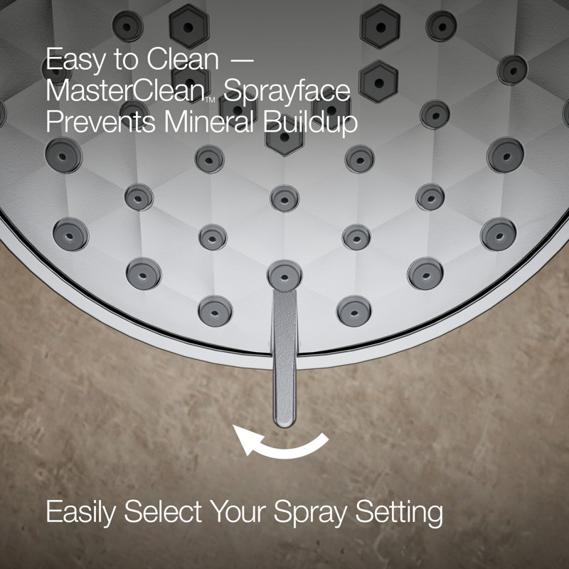 Remodel Rite-Temp Shower Trim Kit With 2.5 Gpm, Polished Chrome