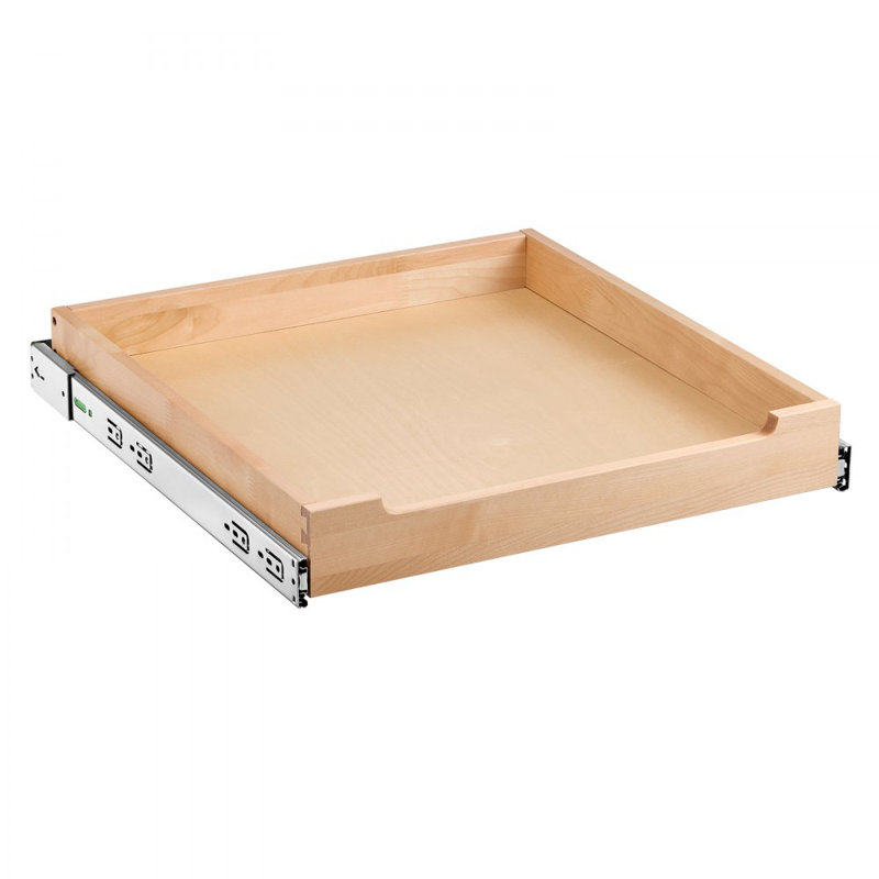 Tiroir en bois 21 po, H 3 po x l 21 po x P 21,7 po