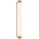 Percy Linear Bath Sconce with White Glass