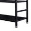 Bibliothèque standard en acier H 70,8 "x l 24,8" Sarinda-1267039711