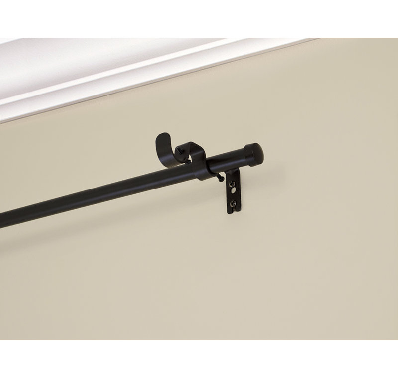 Ensemble de tringle Lumino, 3/4 po de diamètre Lumino, H 0,75 po x l 144 po x P 0,75 po, Nickel brossé