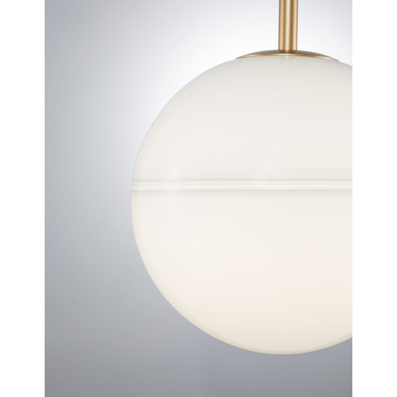 1 - Light Gold Single Pendant