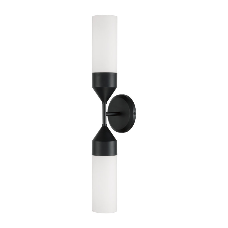 Devon Wall Sconce, Matte Black