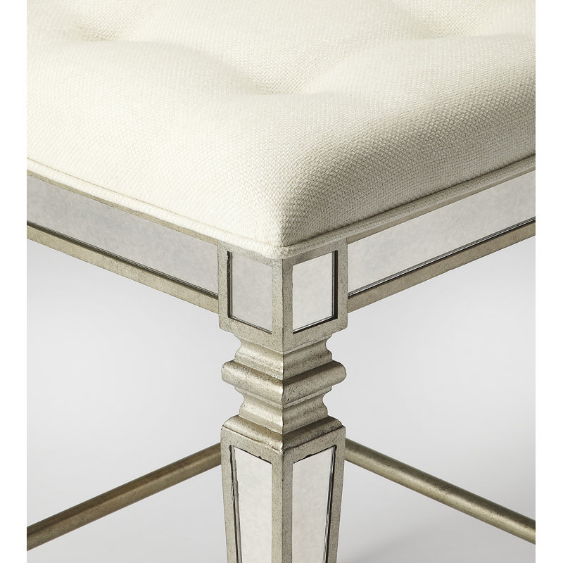 Celeste Mirrored 26" Bar Stool
