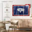 Drapeau de Borges, style Wyoming-108150250