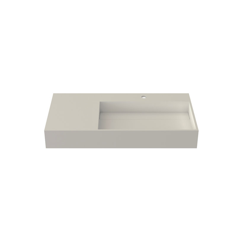 Stone Resin Solid Surface Bathroom Vanity Basin Sink